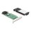 Adaptateur PCIe Delock 90123 2x M.2 NVMe RAID Refroidissement Actif