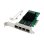 Tarjeta de Red MicroConnect MC-PCIEX4-I350-T4 PCI Express 1 GbE 4 Ports Low Profile