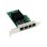 Tarjeta de Red MicroConnect MC-PCIEX4-I350-T4 PCI Express 1 GbE 4 Ports Low Profile