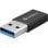 Masterizzatore DVD Sandberg USB-C/A Esterno Nero PC Mac con Vassoio