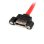 Cable StarTech ESATAPNLFM1 SATA vers eSATA Montage Panneau 30 cm Rouge