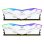 Mémoire RAM Team Group T-Force Deltaα RGB 32Go 2x16Go DDR5 6000MHz CL30 AMD EXPO Blanc