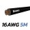 Cable eWheel EWM459 16 AWG 5 m Cobre Negro Alta Resistencia