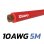 Cable eWheel Ewm831 Rojo 10 AWG 5 m Flexible Alta Conductividad