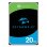 Disco Duro Seagate SkyHawk AI ST20000VE004 20TB HDD 7200rpm SATA III Vigilância IA