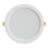 Downlight Silver Electronics Bianco 24 W Circolare Da Incasso