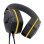 Auriculaires Logitech GXT 492BM Carus filaires Gaming Micro Pliable Isolation Noir Jaune