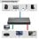 Switch MicroConnect MC-USBCHDMISWITCH0401-8K 4 Ports 8K HDMI USB-C Télécommande