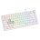 Teclado Savio ASTRAL WHITE JADE magnético compacto con switches Outemu White Jade y RGB