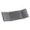 Teclado Inateck N0135 BLACK inalámbrico Bluetooth plegable con teclado numérico
