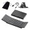 Teclado Inateck N0135 BLACK inalámbrico Bluetooth plegable con teclado numérico