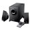 Altavoces Edifier 2.1 câblés 8,5 W avec subwoofer en bois et contrôle rotatif