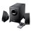 Altavoces Edifier 2.1 câblés 8,5 W avec subwoofer en bois et contrôle rotatif