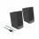Altavoces Delock Stéréo USB filaires 3W avec contrôle volume et grille métallique