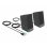Altavoces Delock Stéréo USB filaires 3W avec contrôle volume et grille métallique