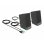 Altavoces Delock Stéréo USB filaires 3W avec contrôle volume et grille métallique