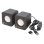 Altavoces Manhattan 2.0 USB 6W filaires avec contrôle de volume double USB