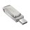 Memoria USB SanDisk Ultra Dual Drive Luxe 2 TB USB-A USB-C 400 MB/s Plata