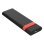 Caja externa SSD Verbatim 32261 M.2 NVMe ABS Policarbonato Negro Rojo sin herramientas