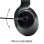 Auriculaires MCL MK1C99AZZZCSQMABT sans fil et filaires Bluetooth 6.0 Pro/Quotidien Micro Noir