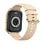Zeblaze GTS 4 WiFi 1.94" AMOLED Or Boîtier Métal Bracelet Beige Pulsomètre Autonomie