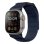 Correa de reloj Laut L_AWU_CS_BL nylon negro para Apple Watch 44-49 mm