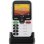 Handy Doro Leva X10 4G 2 MP Graphit 2,4 Zoll