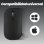 Mouse TnB MWCOLORBK3 Bluetooth USB 2 Tasti Nero Ultrafine Ambidestro