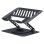 Support ordinateur portable TnB NBSTAND360 aluminium noir 360° 15 pouces
