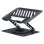 Support ordinateur portable TnB NBSTAND360 aluminium noir 360° 15 pouces