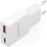 Carregador Aisens A110-1000 GaN 25W USB-C PD3.0 QC4.0 USB-A QC3.0 Branco