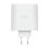 Carregador Trust Maxo GaN 100W USB-C 2 Portas Carga Rápida Branco