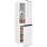 Frigorífico Combi Exquisit KGC195-65-NF-330E Total No Frost 160cm 193L E Blanco