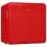 Frigorífico Mini Exquisit CKB45-0-031F Defrost 50cm 47L F Rojo Puerta reversible