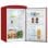 Frigorífico Mini Exquisit RKS120-V-H-160F Defrost 89,5cm 122L F Rojo Retro