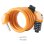 Candado De Cable 5 Digitos Con Luz, Naranja