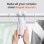 Central domótica SwitchBot Curtain 3 U Rail Bluetooth Alexa Google Siri