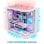 Case PC ProGaming Banshee Bianca Cube Tower ATX 7 Ventilatori ARGB Reverse