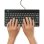 Tastiera R-Go Tools Compact Break ergonomica compatta QWERTY (PT) cablata con software pausa