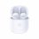 Ecouteurs 3MK FlowBuds sans fil Bluetooth 5.3 Réduction de Bruit Blancs