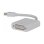 Adaptateur vidéo Genérica Mini DisplayPort DVI-D 0,1 m blanc