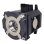 Lámpara de proyector NEC NP-PA903X Recambio compatible TEKLAMPS NP42LP 250 g
