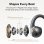 Auriculares Baseus Bowie MC1 Pro sem fios Bluetooth SuperBass 2.0 Pretos