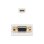 Videoadapter NANOCABLE 10.16.0202-W Mini DisplayPort auf SVGA 0,15 m Weiß