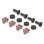 Panneau arriere Delock 67414 rack 19 pouces 1U 8 ventilateurs