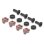 Panneau arriere Delock 67414 rack 19 pouces 1U 8 ventilateurs