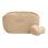 Auricolari JBL Wave Buds wireless Bluetooth con Deep Bass, ricarica rapida, protezione IP54 beige
