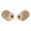 Auricolari JBL Wave Buds wireless Bluetooth con Deep Bass, ricarica rapida, protezione IP54 beige