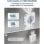 Robot limpiacristales Ecovacs Winbot W2S Omni Triple Boquilla