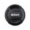 Objektivdeckel Nikon LC-72 Schwarz Kunststoff Linsenschutz